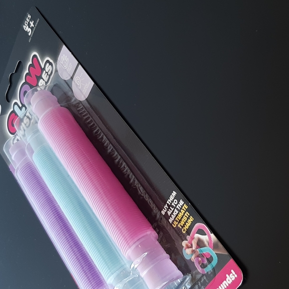 Twisti Tubes Pop Tube Sensory Fidget Toy Grafix 3-count - Picture 2 of 6